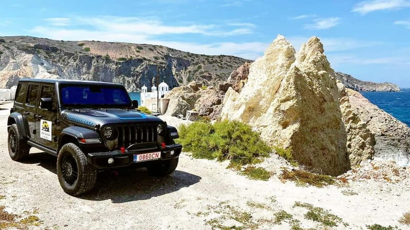 Milos: Luxury Jeep Safari with BBQ & Drinks - Key Points