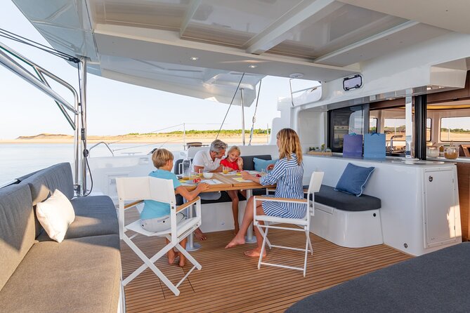 Milos & Poliegos Catamaran Cruise Homemade Full menu BBQ & Drinks - Kleftiko: The Pirate Bay with Spectacular Sea Caves