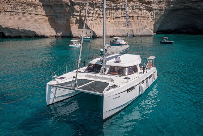 Milos Private Half-Day Catamaran Cruise to Kleftiko with Lunch - Discover the Luxury of Milos Private Catamaran Cruises to Kleftiko