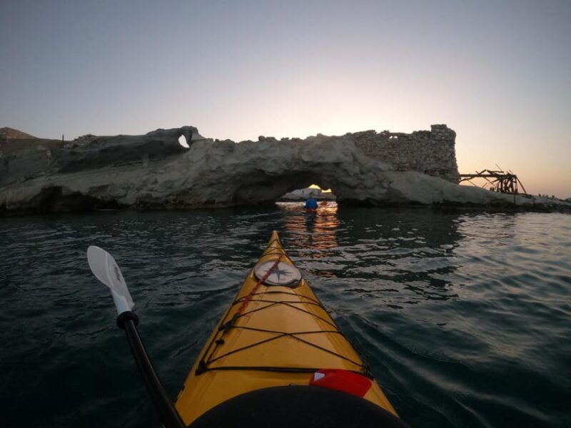 Milos: Romantic Semi Private Sunset Kayaking Tours - The Scenic Route and Unique Rock Formations