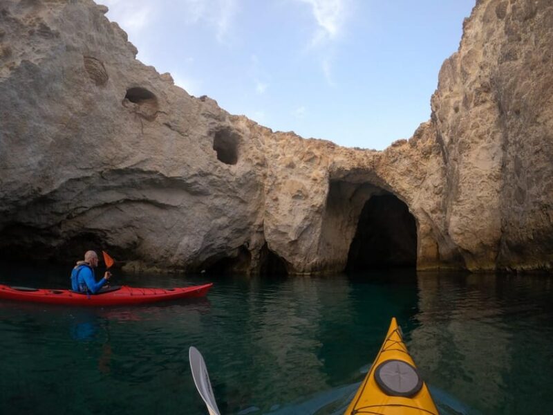 Milos: Romantic Semi Private Sunset Kayaking Tours - Return to Alogomandra Beach and Post-Kayaking Relaxation