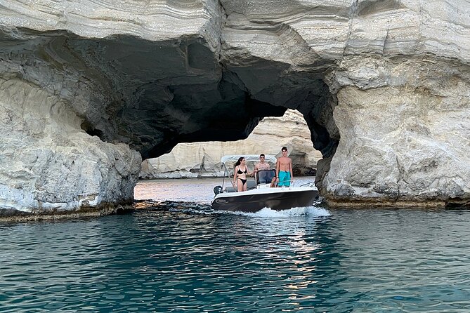 Milos Self Drive Private Boat - No Licence Required - Aphrodite - Fuel and Additional Costs