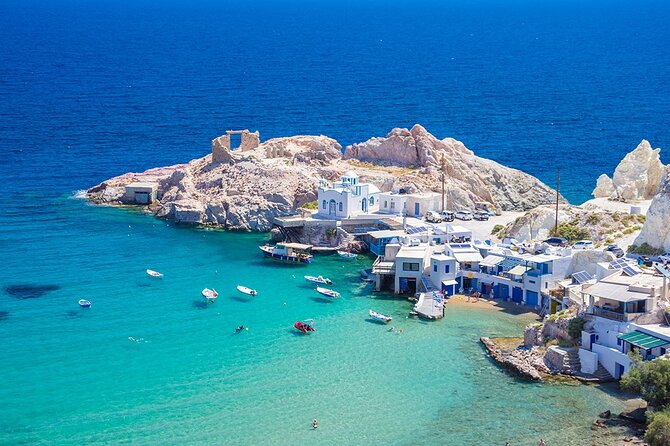 Milos Self Drive Private Boat - No License Required, APHRODITE I - Discovering Milos’ Hidden Beaches and Sea Caves