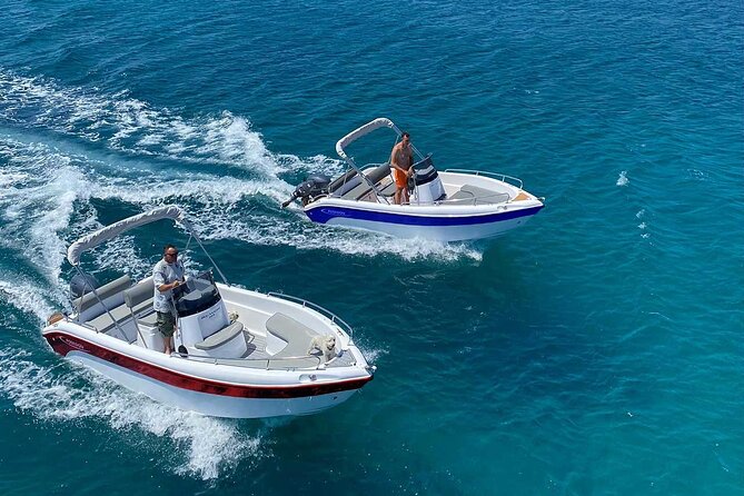 Milos Self Drive Private Boat - No License Required, APHRODITE I - The Experience of Self-Driving in Milos