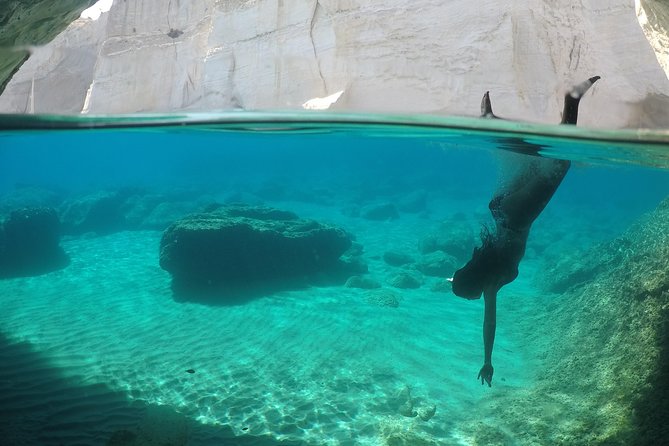 Milos Small-Group Full-Day Cruise with Snorkelling and Lunch - Sykia Beach and Its Enchanting Cave