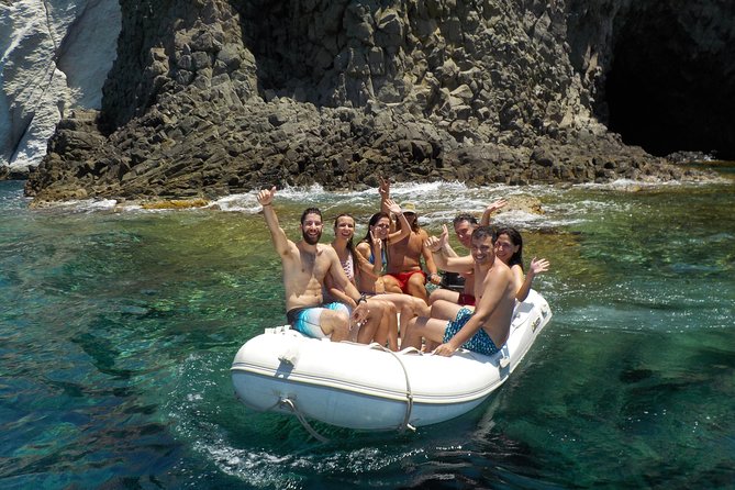 Milos Small-Group Full-Day Cruise with Snorkelling and Lunch - Final Swim at Agios Dimitrios Bay with Caldera Views