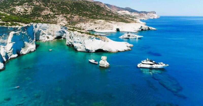 Milos: South Coast Private RIB Cruise with Kleftiko Visit - Visiting the Sulfur Mines and Old Factory