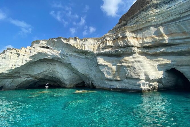 Milos South Side Beaches Cruise from Agia Kyriaki - Key Points