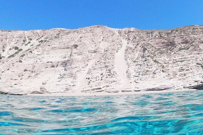 Milos South Side Beaches Cruise from Agia Kyriaki - The Traditional Wooden Boat: An Authentic Sailing Feel