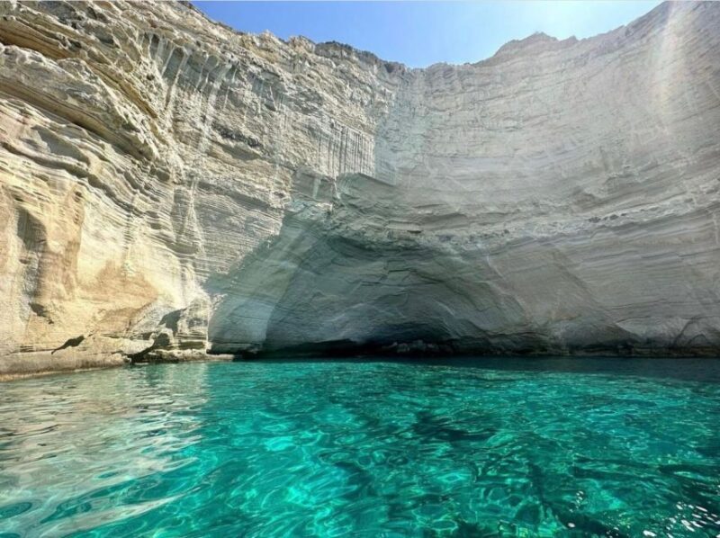 Milos South Side Beaches Cruise From Kipos - Swim and Relax at Gerontas Beach