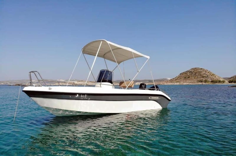 Milos: Speed Boat Rental with skipper - What’s Included in the Speed Boat Rental