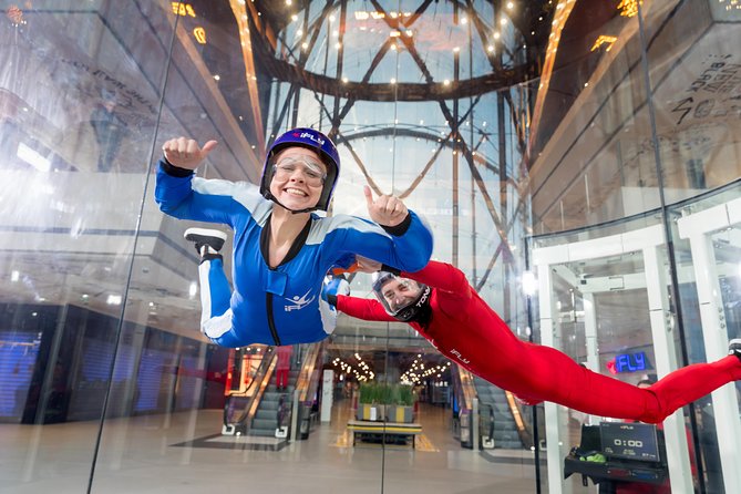 Milton Keynes iFLY Indoor Skydiving Experience - 2 Flights & Certificate - Key Points
