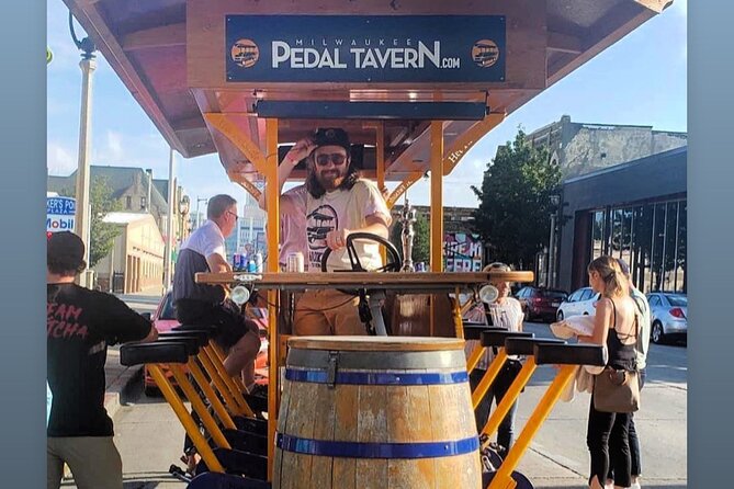 Milwaukee Private or Public Pedal Tavern Tour - Scenic Riverfront Views and Historic Architecture