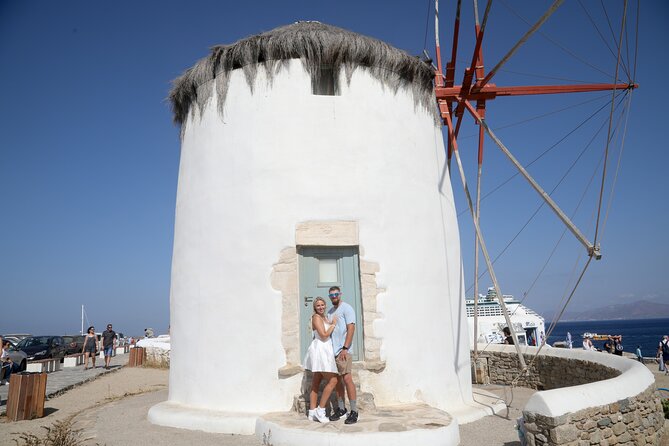Mini 30minute Photo Shoot at Wind Mills in Mykonos - What’s Included in the Price