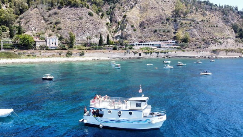Mini-cruise Isola bella with snorkeling from Giardini Naxos - Navigating the Scenic Bay of Naxos and Taormina Coast