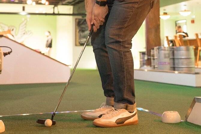 Mini Golf 9 Hole Course in Monterey - The One Negative: Size and Duration