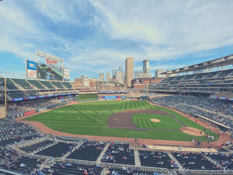 Minnesota Twins Baseball Game at Target Field - Matchday Entertainment and Food Choices