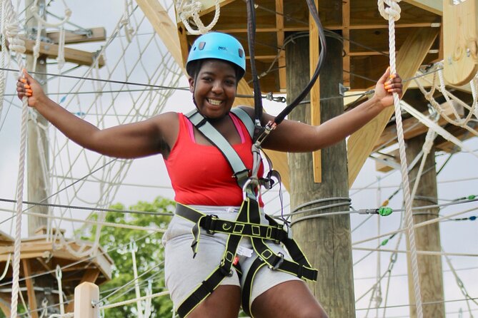Minnesota's Ultimate High Ropes Course - Physical Demands and Accessibility Notes