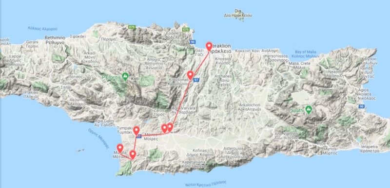 Minoan Luxuries: Ancient Palaces, Messara Wineries & Matala - Tasting Crete’s Finest Wines at a Boutique Winery