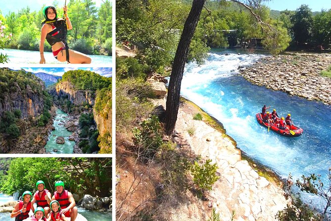 Mix Tour: Canyoning, Rafting, Zipline, From Alanya-Side-Antalya - Discover Köprülü Canyon National Parks Wild Beauty