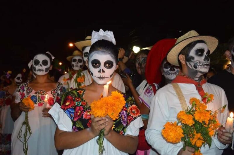 Mixquic Day of the Dead Celebration from Mexico City - The Food and Seasonal Gifts