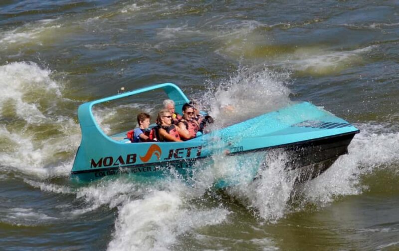 Moab: 2-Hour New Zealand style Adventure Jet Boat Tour - The Thrilling Spins and Splashy Action