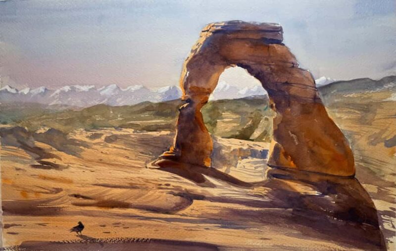 Moab: 5-Day Plein Air Watercolor Workshop with Carol Newsom - Key Points