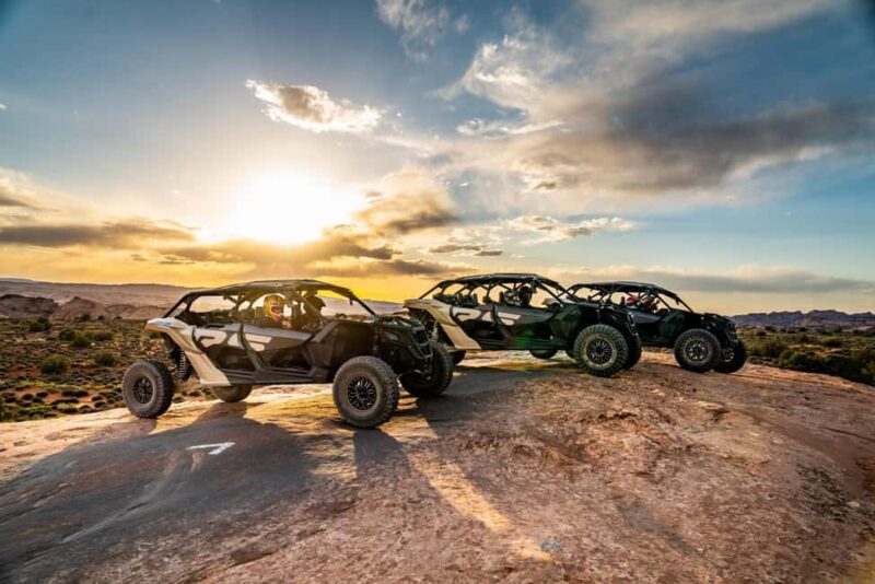 Moab: Hell's Revenge Sunset Can-Am X3 U-Drive Experience - Conquering Hell’s Revenge in Utah’s Red Rock Landscape