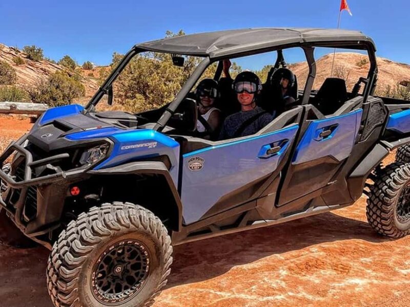 Moab: U-Drive UTV Sunset Guided Adventure on Hell's Revenge - Key Points