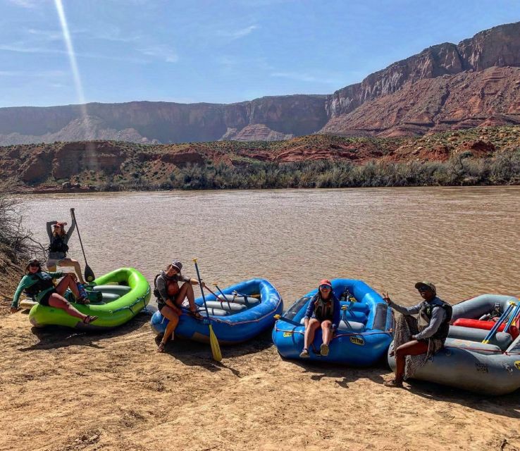 Moab: Whitewater Rafting on the Colorado River - Scenic Drive Up HWY 128 to the Starting Point