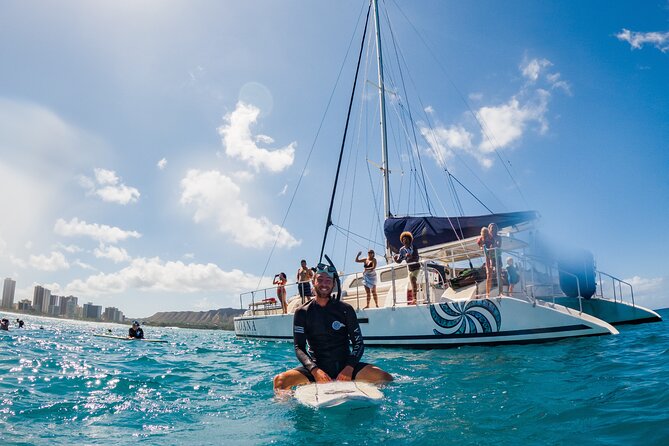 Moanas Waikk Grand Guided Turtle Snorkel & Sailing Adventure - Included Equipment and Onboard Comforts