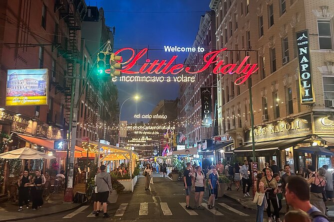 Mob Movie Tour of Little Italy Godfather Sopranos and Cannoli - Key Points