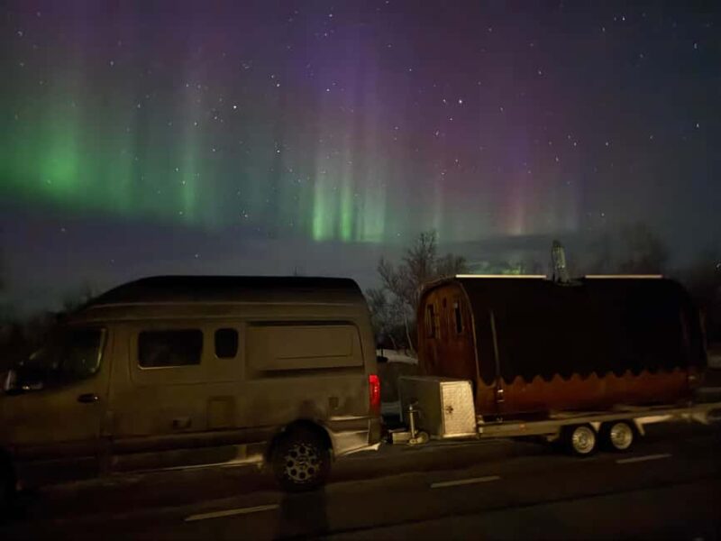 Mobile & Exclusive Snowsports Adventure with Sauna & Camper - Expert Guidance from Andy