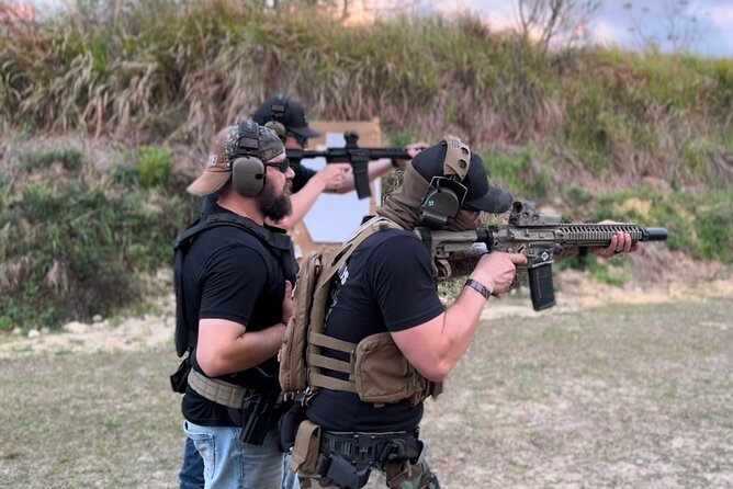 Modern Warrior Firearm Experience - Equipment and Safety Measures Included