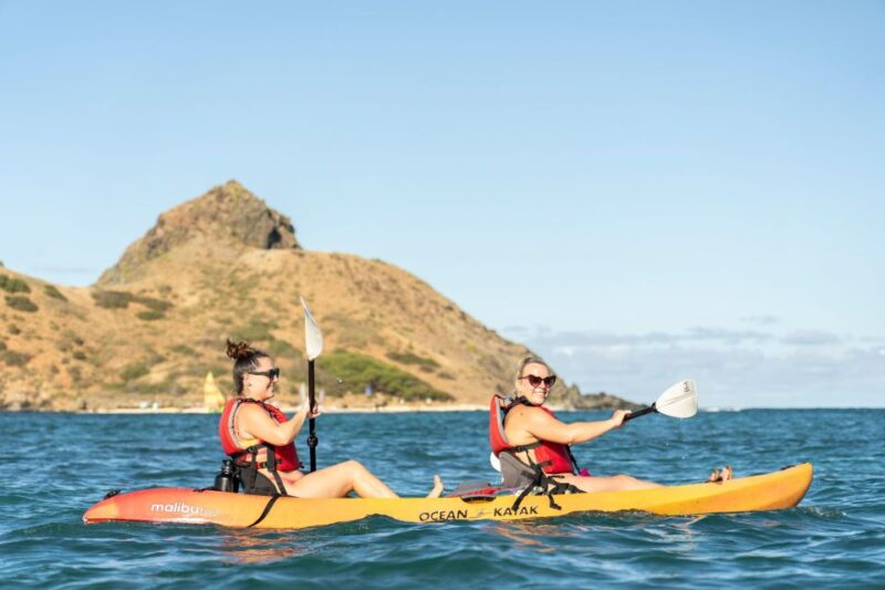 Mokulua Islands Self-Guided Kayak Adventure - Paddling to Moku Nui and the Over-One-Hour Journey
