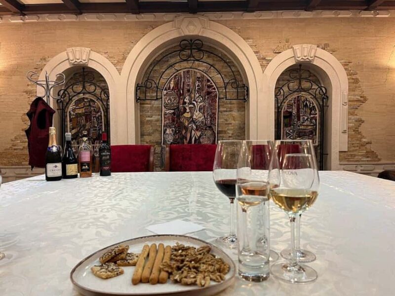 Moldova: Cricova winery, Old Orhei and Curchi Monastery - Tasting Moldovan Flavors at a Traditional Restaurant