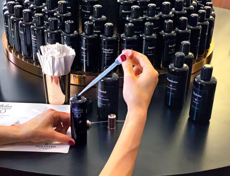 MOLINARD Parfums Nice: Classic Perfume Workshop 1 Hour - Pacing, Group Size, and Accessibility