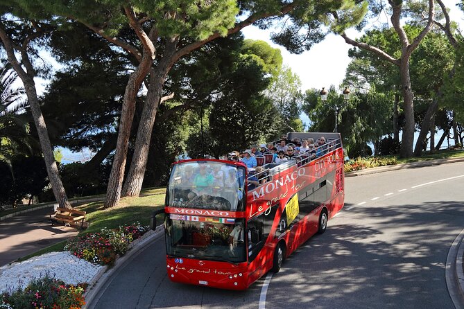 Monaco Hop on Hop Off Sightseeing Bus Tour - Experience the Glamour of Casino Square and the Monte Carlo Casino
