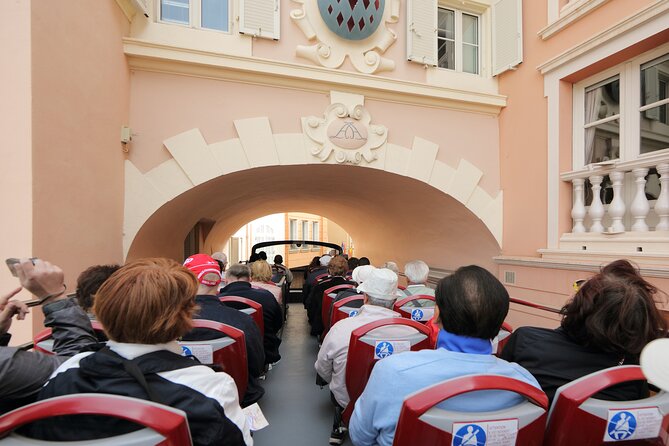 Monaco Hop on Hop Off Sightseeing Bus Tour - See the Rascasse and Princess Stéphanie’s Residence