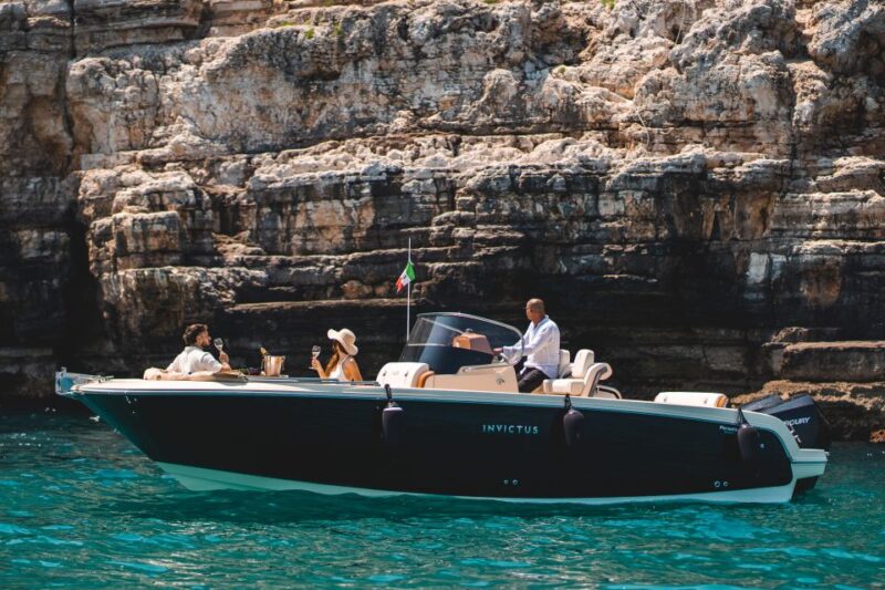 Monopoli: Private Sightseeing Speedboat Tour with Champagne - Scenic Stops and Photo Opportunities Along the Coast