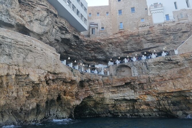 Monopoli Shared tour by Gozzo boat to the Polignano caves - Discovering the Isola dellEremita and Its Seabird Colony