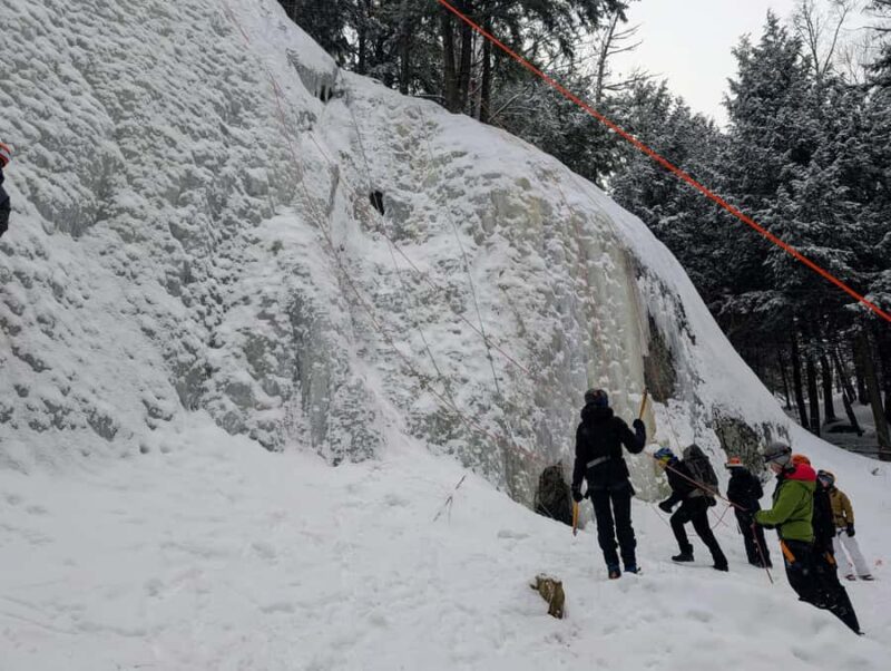 Montagne d'Argent: Ice Climbing Introductory Day - The Starting Point at Montagne dArgent