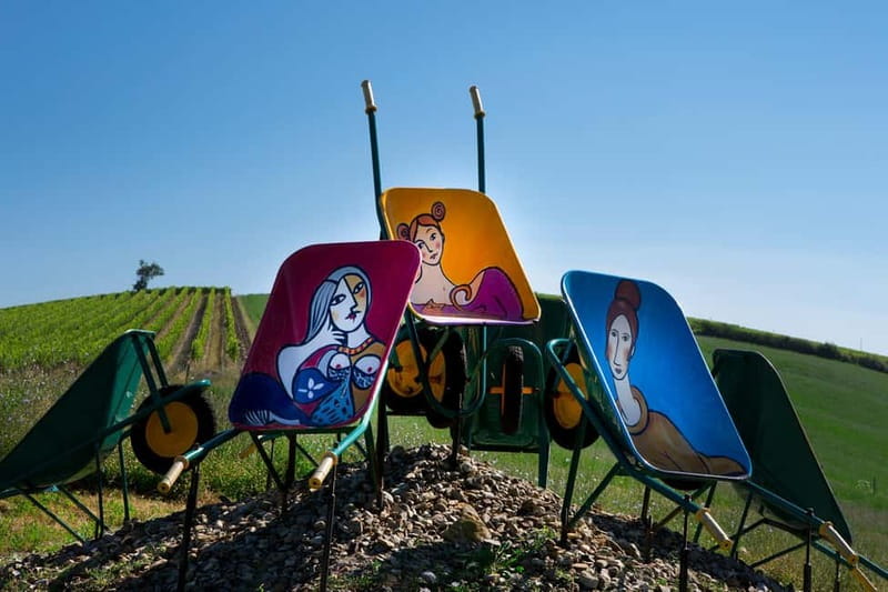 Montalcino: a unique and engaging tour of the Brunello winery - The Trekking Trail and Art in the Vineyards
