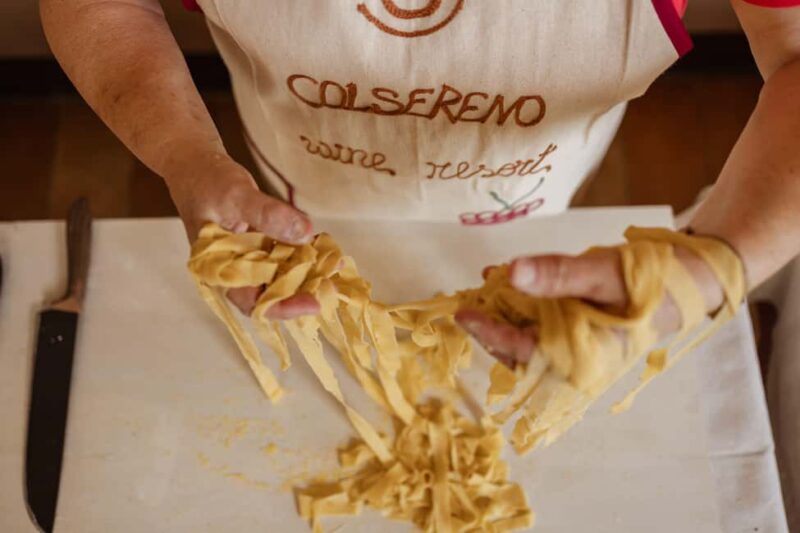 MONTALCINO : Pasta Class with Brunello Tasting and Lunch - Key Points
