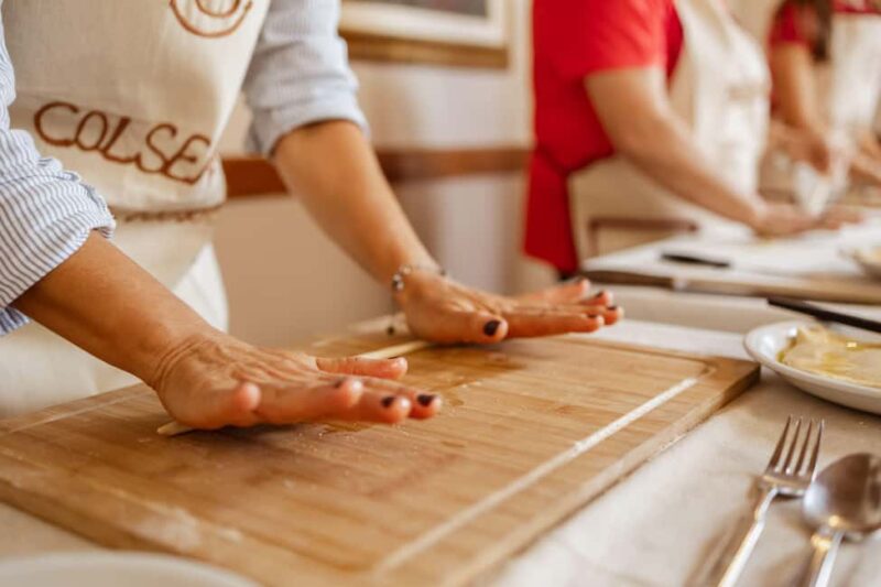 MONTALCINO : Pasta Class with Brunello Tasting and Lunch - Tasting Organic Brunello di Montalcino and Local Wines