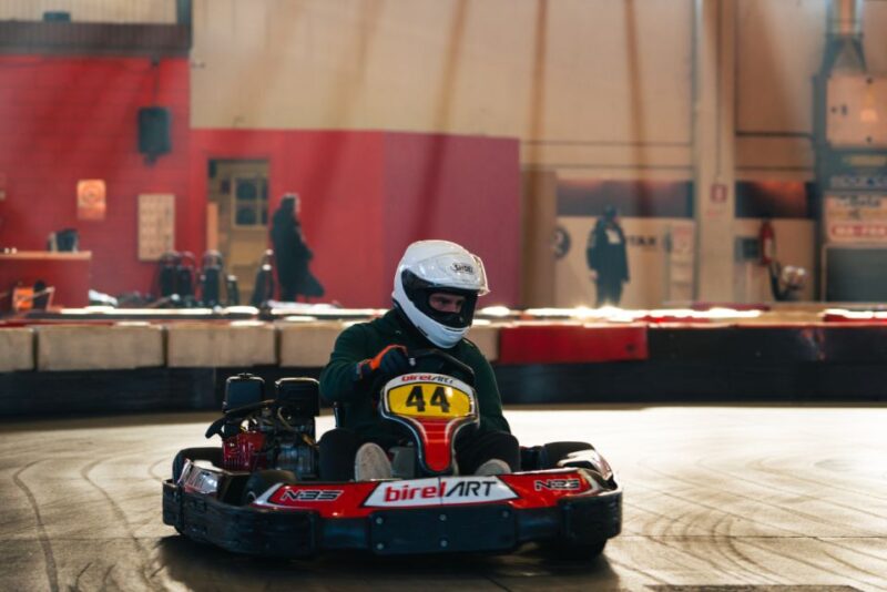 Montano Lucino: Go Karting Experience - The Safety Equipment and Briefing in Italian and English
