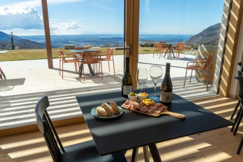 Monte Baldo: Organic Mountain Wines Tour and Tasting - The Scenic Terrace Over Lake Garda