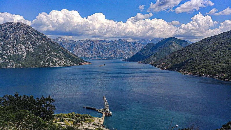 Montenegro & Bosnia combo day trip - Vrmac Tunnel, Tivat, and the Scenic Kotor Bay Ferry Ride