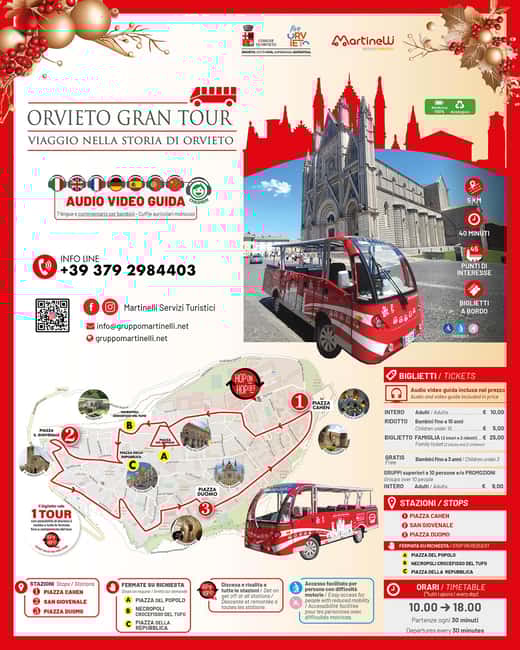 Montepulciano: Christmas Bus Tour with Audio Guide - Exploring Piazza Grande and Its Christmas Markets