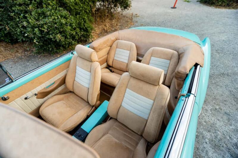 Monterey & Big Sur: 1954 Chevy Bel Air Convertible Rental - What’s Not Included: Tolls and Parking Fees